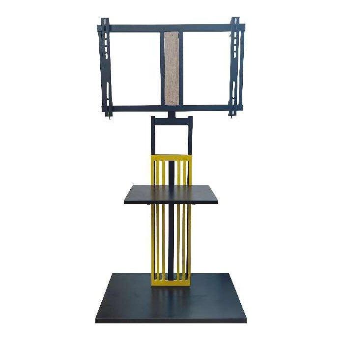 WANSA TV bracket, support TV up to 75-Inches, RC-D22461 – Black&Yellow