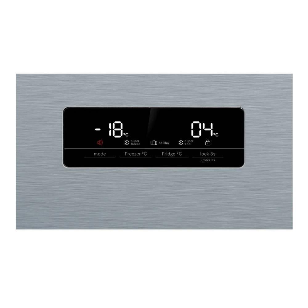 BOSCH Series 4 Side by Side Refrigerator, 21.8CFT, 616L, KAN93VL30M – Silver