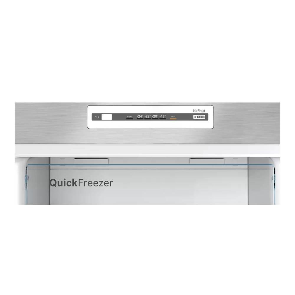BOSCH Top Mount Refrigerator, 10CFT, 286-Liters, KDN30N120M - Inox