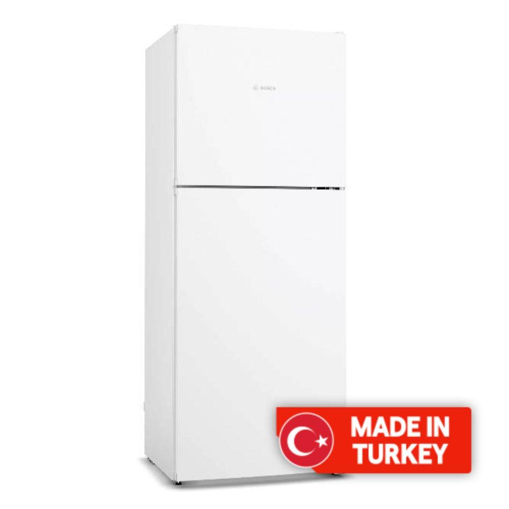 BOSCH Top Mount Refrigerator, 12.9CFT, 365L, KDN43NW20M - White
