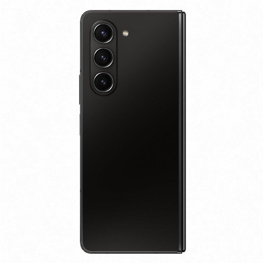 هاتف جالكسي زد فولد5 من سامسونج ، مقاس 7.6 بوصة، رام 12 جيجابايت، 256 جيجابايت، اتصال 5 جي – أسود فانتوم