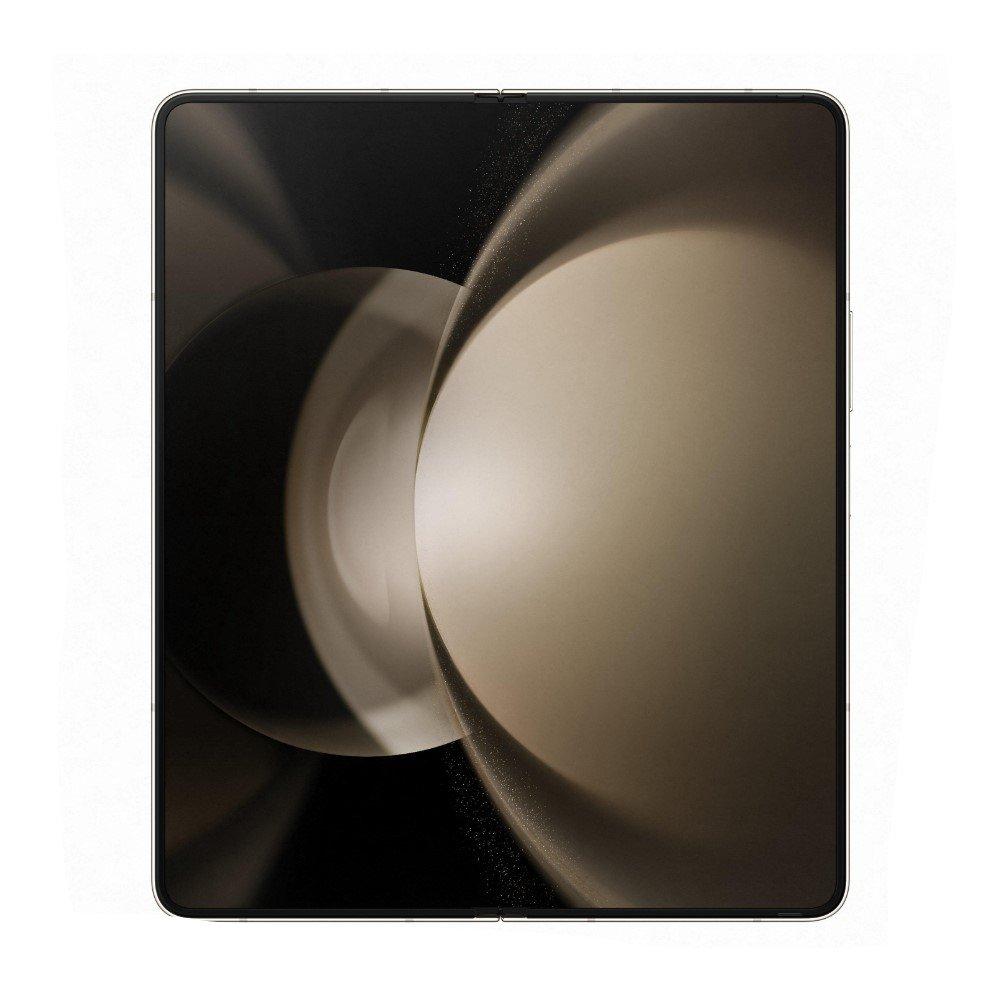 هاتف جالكسي زد فولد5 من سامسونج ، مقاس 7.6 بوصة، رام 12 جيجابايت، 512 جيجابايت، 5 جي - كريمي