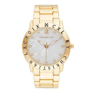 Buy Christian lacroix ladies casual watch, analog, cxls18052 – gold in Kuwait