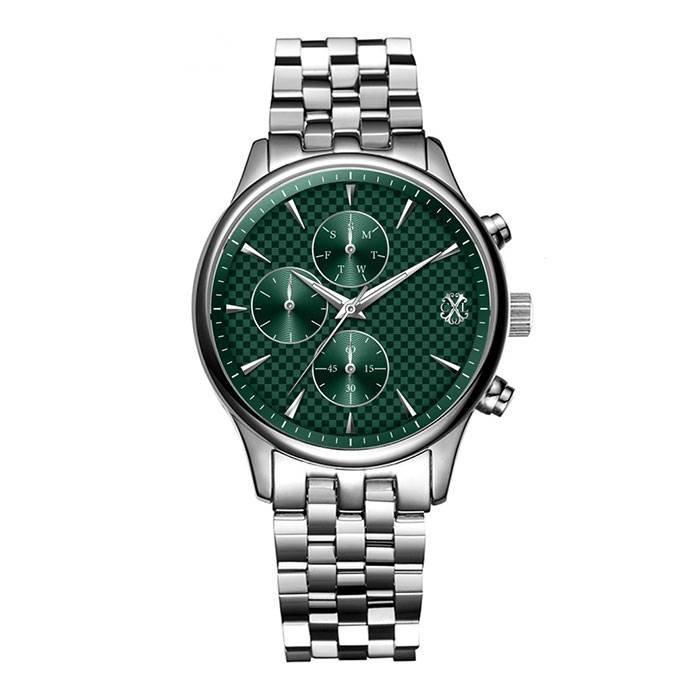 Buy Christian lacroix men casual watch, analog, cxlw8067 – silver in Kuwait