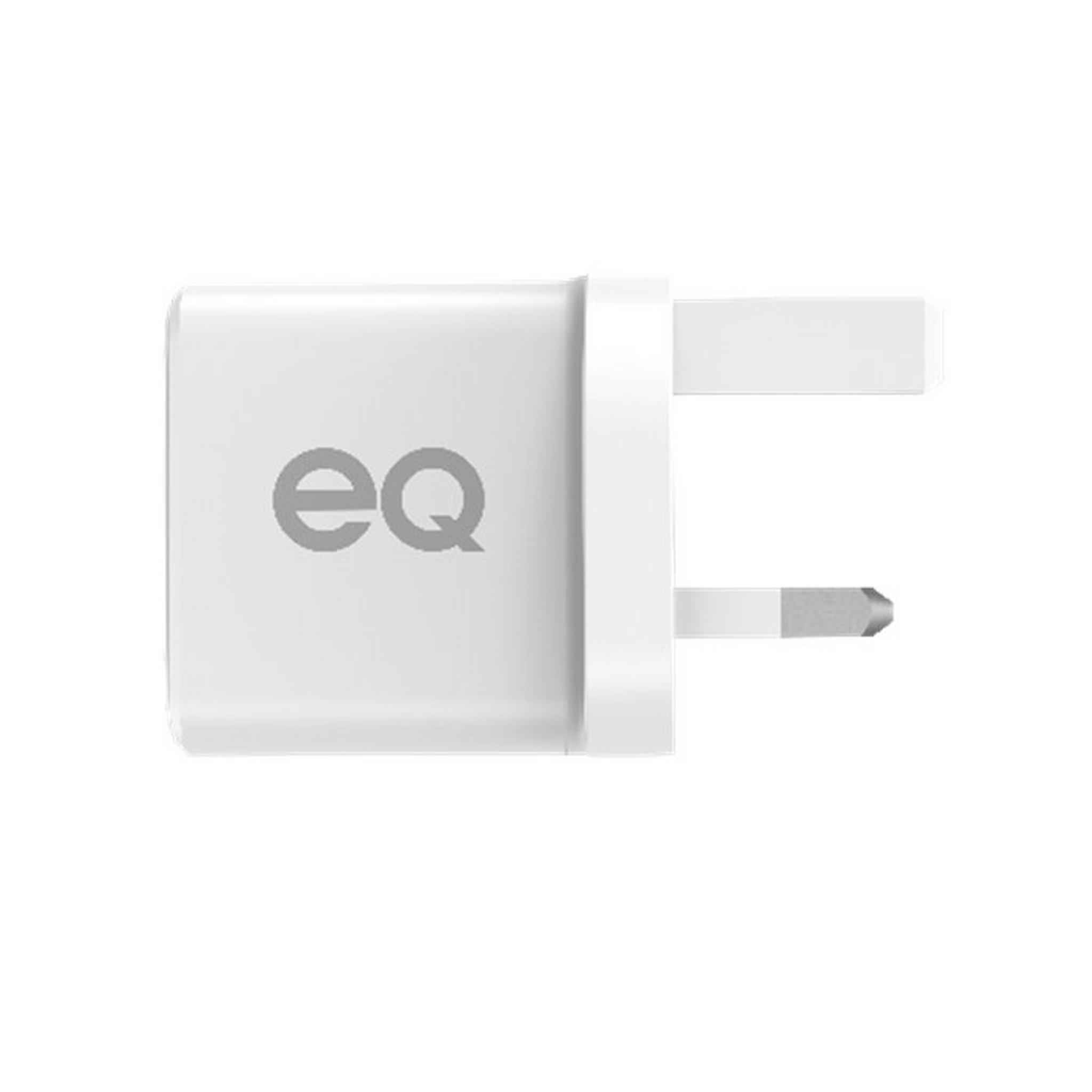 EQ USB-C Wall Charger, 20 W, VTX-20VH-3 – White