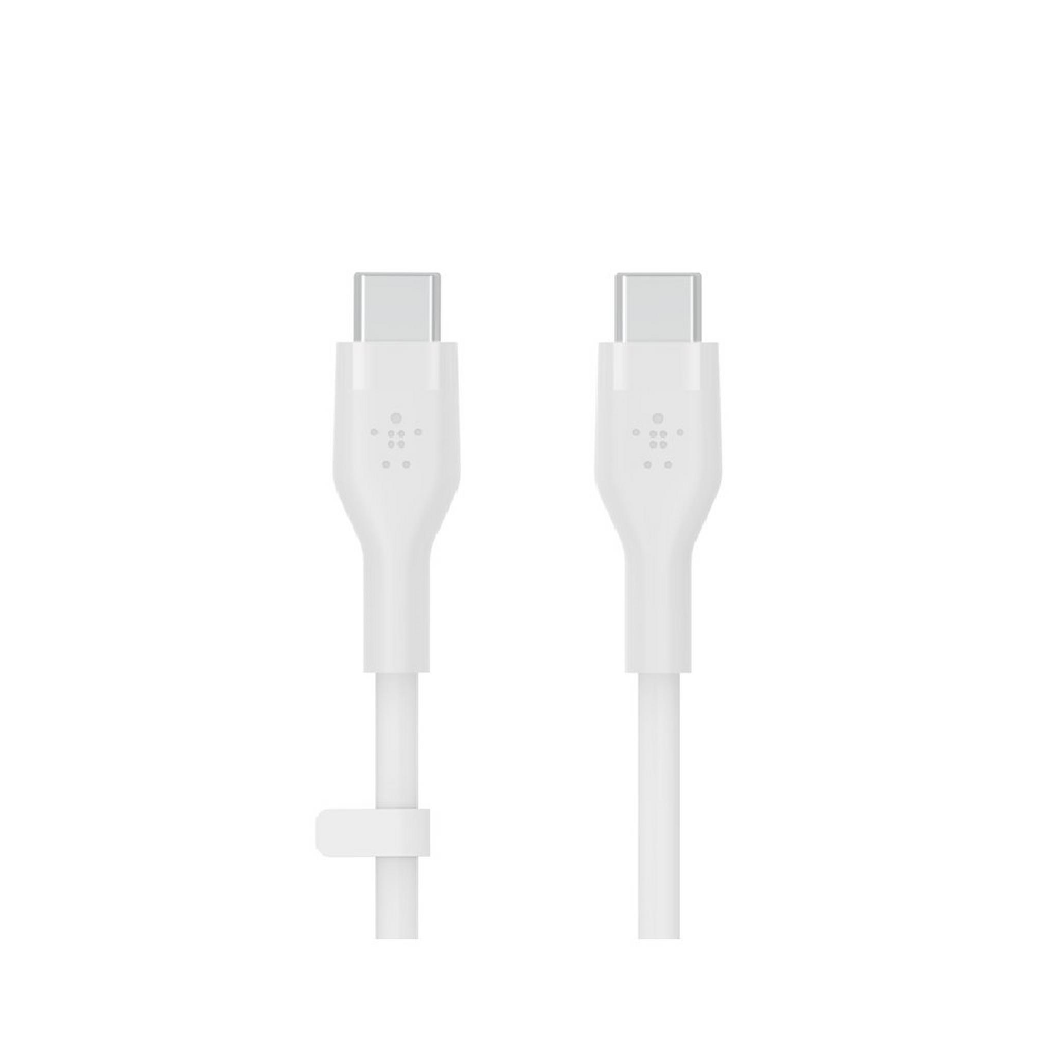 BELKIN Boostcharge USB-C To USB-C Cable, 1M, CAB009bt1MWH - White