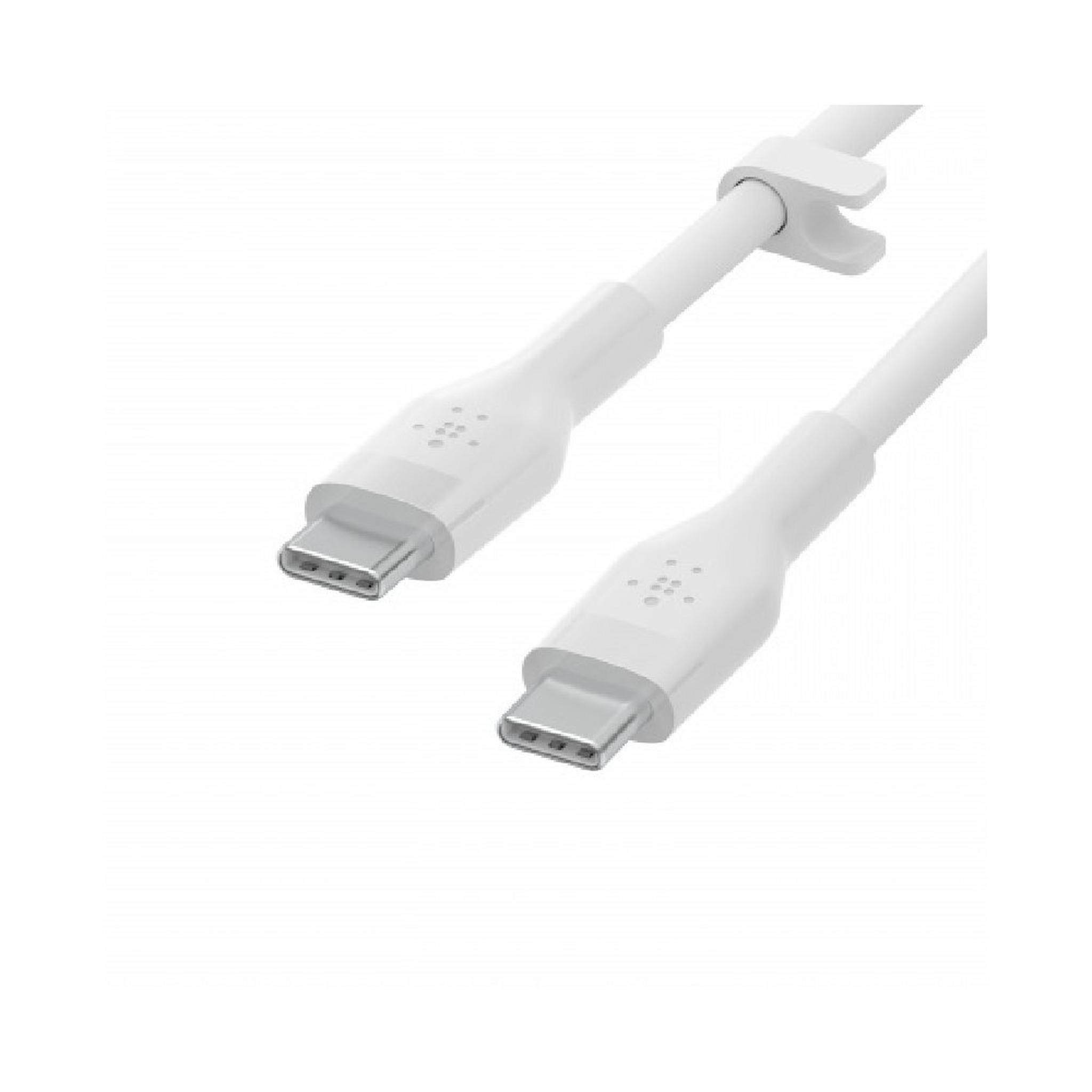 BELKIN Boostcharge USB-C To USB-C Cable, 3M, CAB009bt3MWH – White