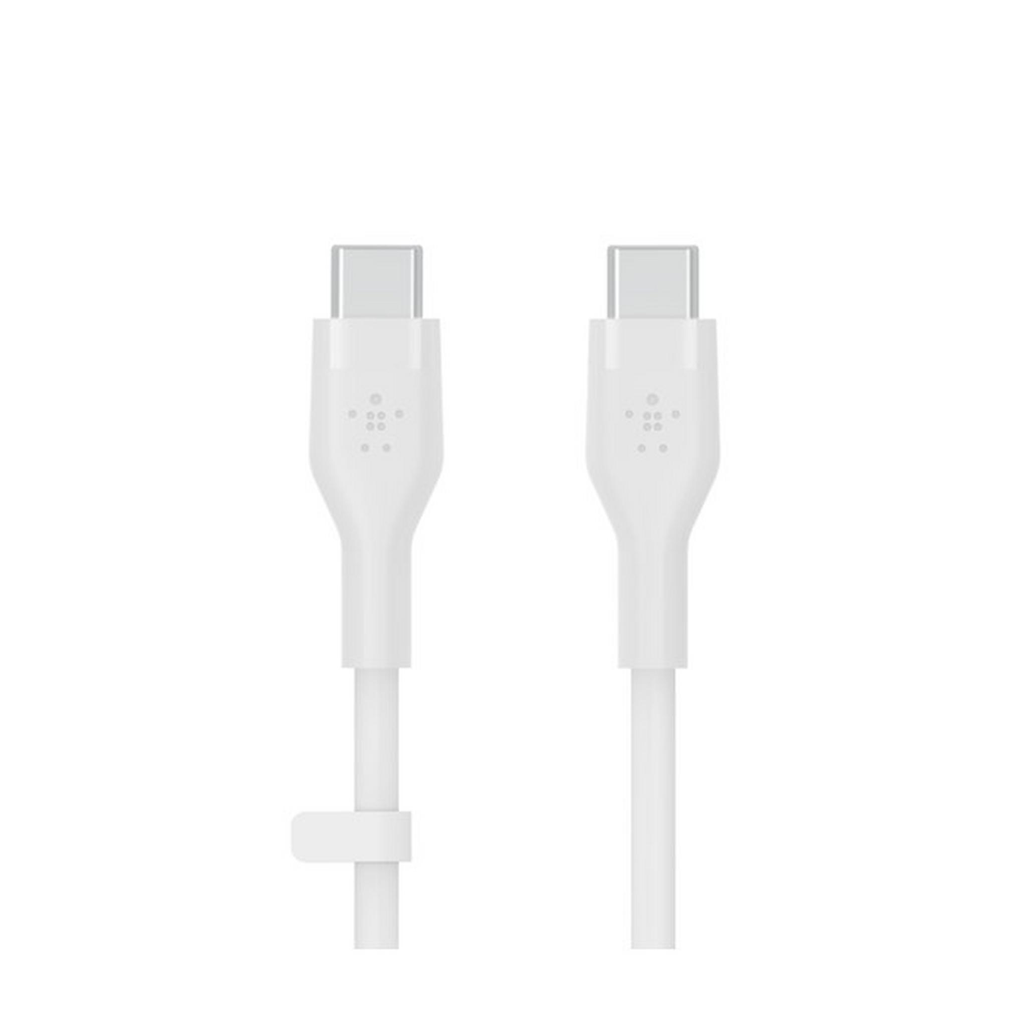BELKIN BOOSTCHARGE USB-C TO USB-C CABLE, 1M, CAB011bt1MWH – White