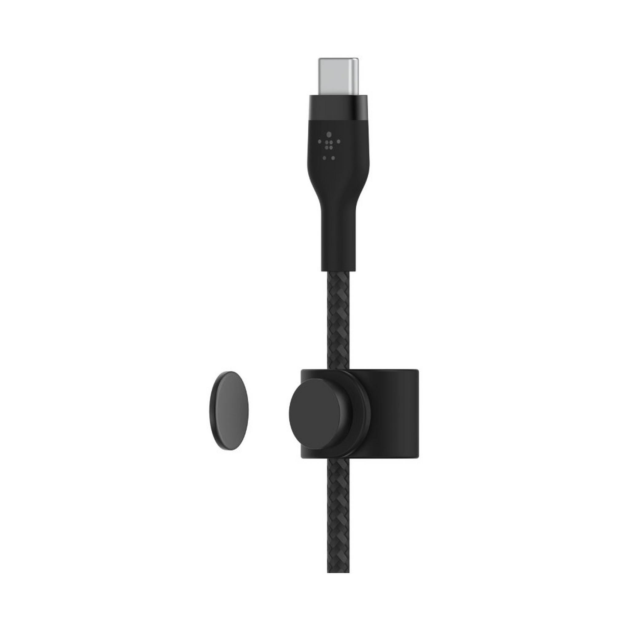 BELKIN Boostcharge Pro Flex USB-C To USB-C Cable, 3M, CAB011bt3MBK – Black