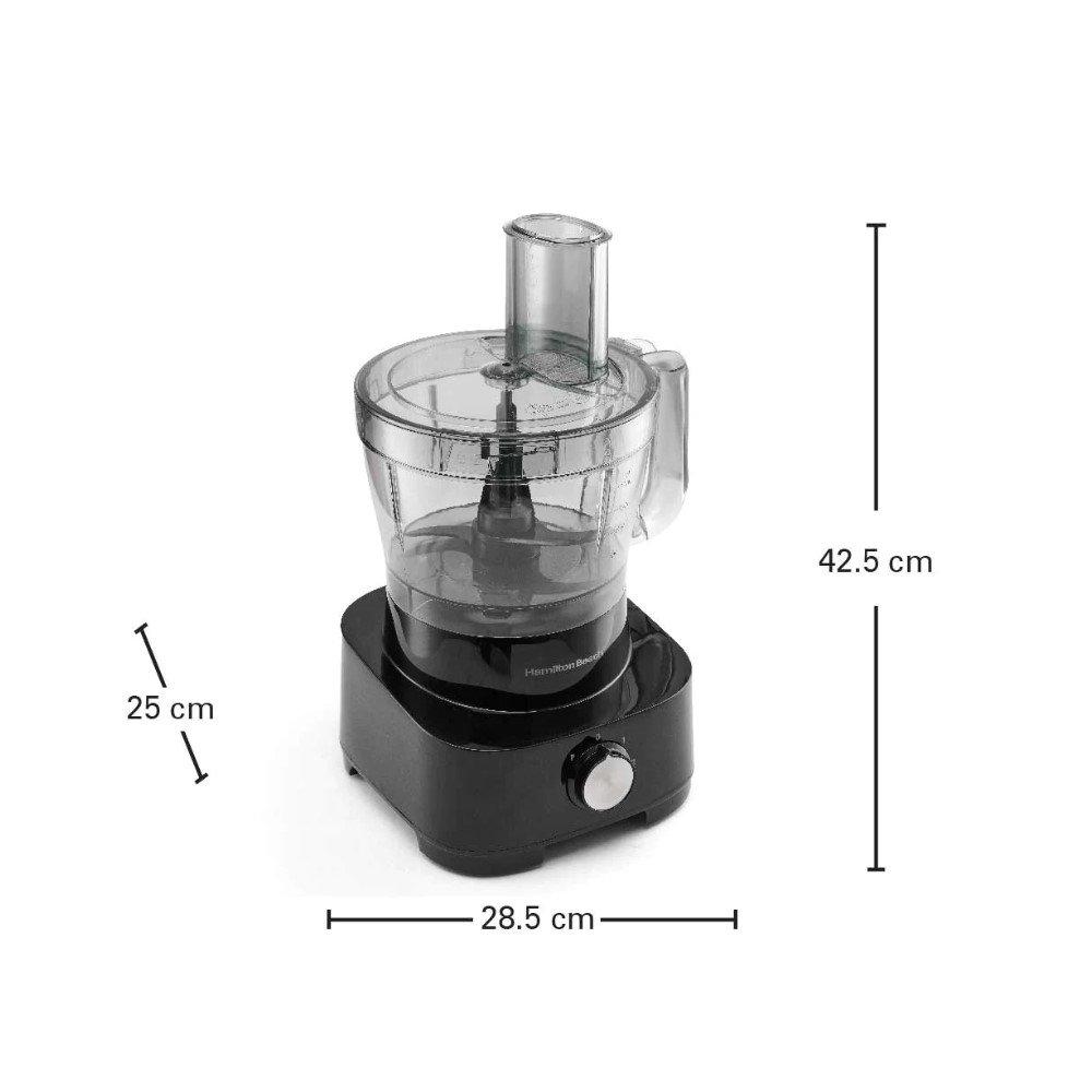 Hamilton Beach 11 in 1 Food Processor, 1000W, FP1012-ME - Black