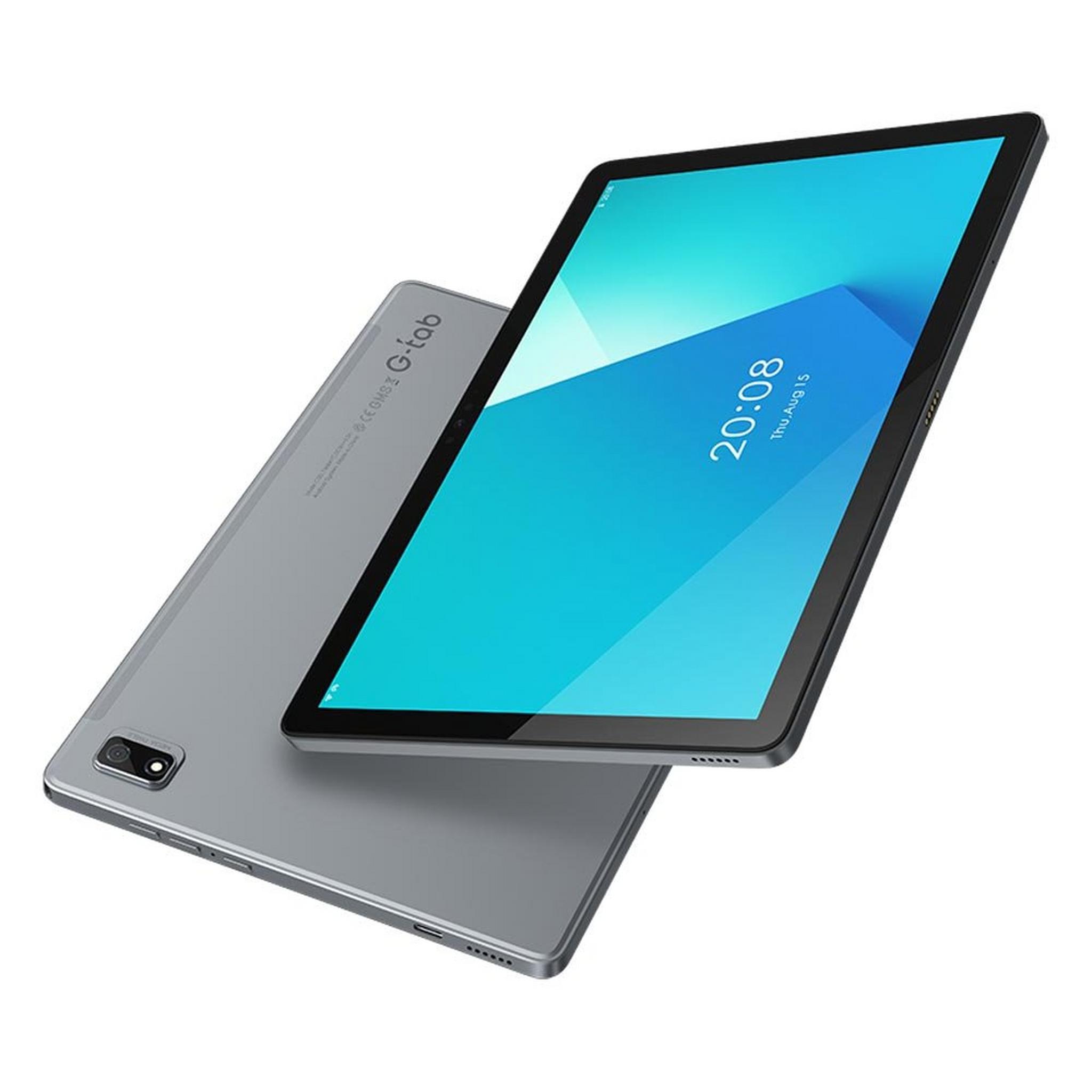 Gtab C30 Tablet, 10.1-inch, 8GB RAM,128GB Memory, 4G LTE – Grey