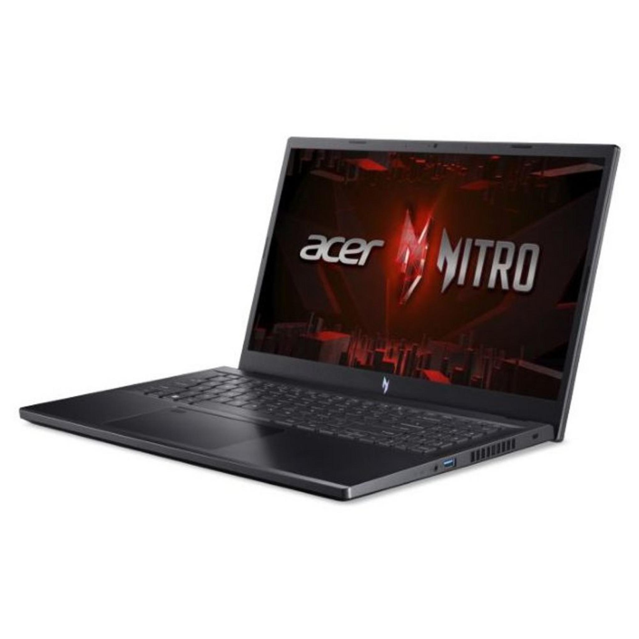 Acer Nitro V 15 Gaming (2023) Laptop, Intel Core i5-13420H, 8 GB RAM DDR5, 512GB SSD, 15.6-Inches, Nvidia GeForce RTX 3050 Graphics, Windows 11 Home, NH.QNCEM.004 – Obsidian Black