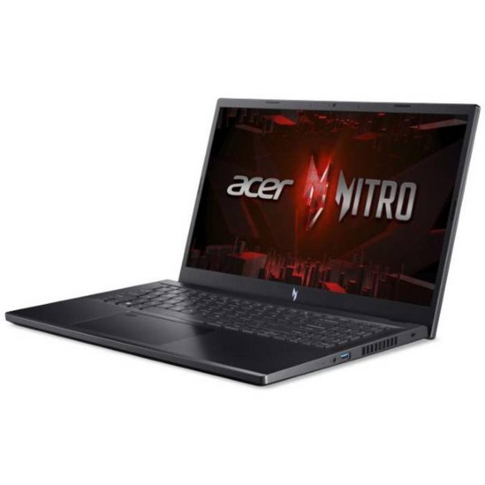 Acer Nitro V 15 Gaming Laptop, Intel Core i7, 15.6-inch FHD, 16GB RAM, 1TB SSD, NVIDIA GeForce RTX Graphics, Windows 11 Home, NH.QNBEM.002 – Black