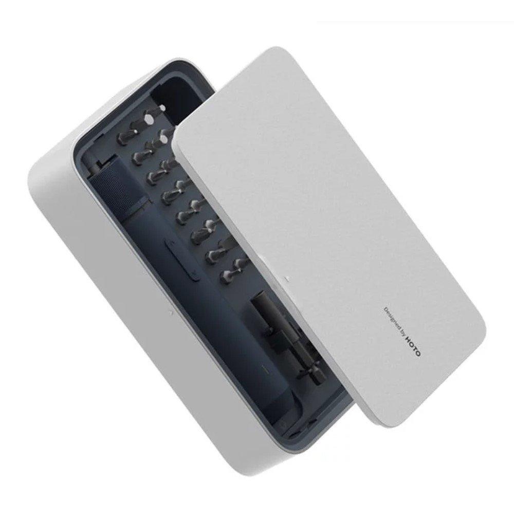 مجموعة مفك كهربائي 25 في 1من هوتو، منفذ شحن يو اس بي-سي، QWLSD011- أزرق