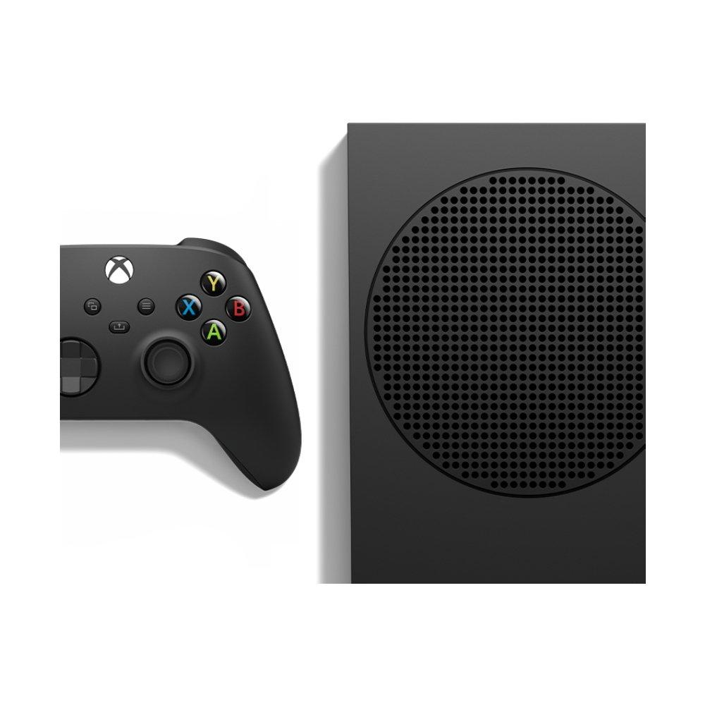 وحدة تحكم الألعاب الرقمية - اكس بوكس سيريس اس من مايكروسوفت، سعة ١ تيرابايت اس اس دي، XXU-00013 - أسود داكن