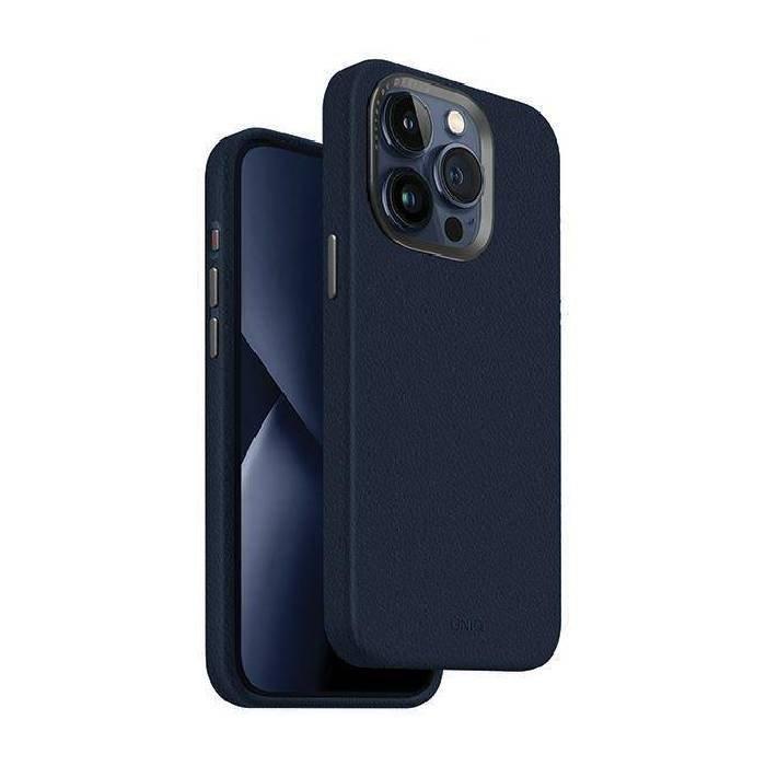 غطاء حماية ماج سيف لايدن لهاتف ايفون 15 برو ماكس مقاس 6.7 بوصة من يونيك، 8886463685815- أزرق  