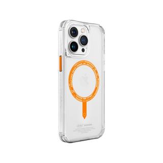 Buy Skinarma saido magsafe case for 6. 1-inch iphone 15 pro, 8886461244311– orange in Kuwait