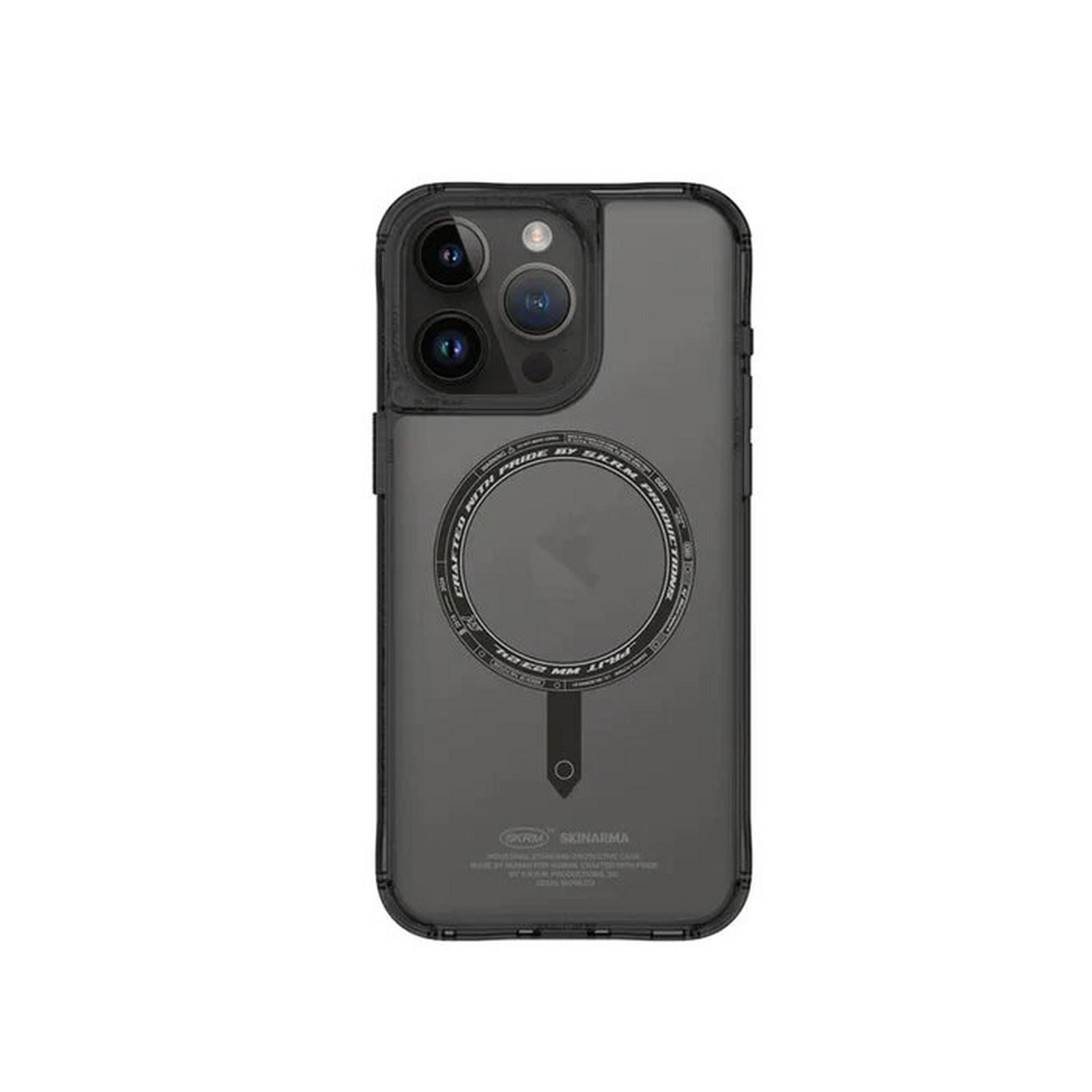 SKINARMA Saido Magsafe Case For 6.7-inch iPhone 15 Pro Max, 8886461244472– Black