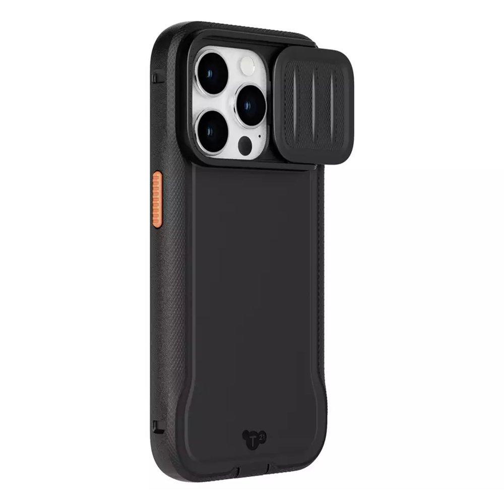 غطاء حماية إيفو ماكس ماج سيف لهاتف آيفون 15 برو من تك 21, T21-10270 – أسود 