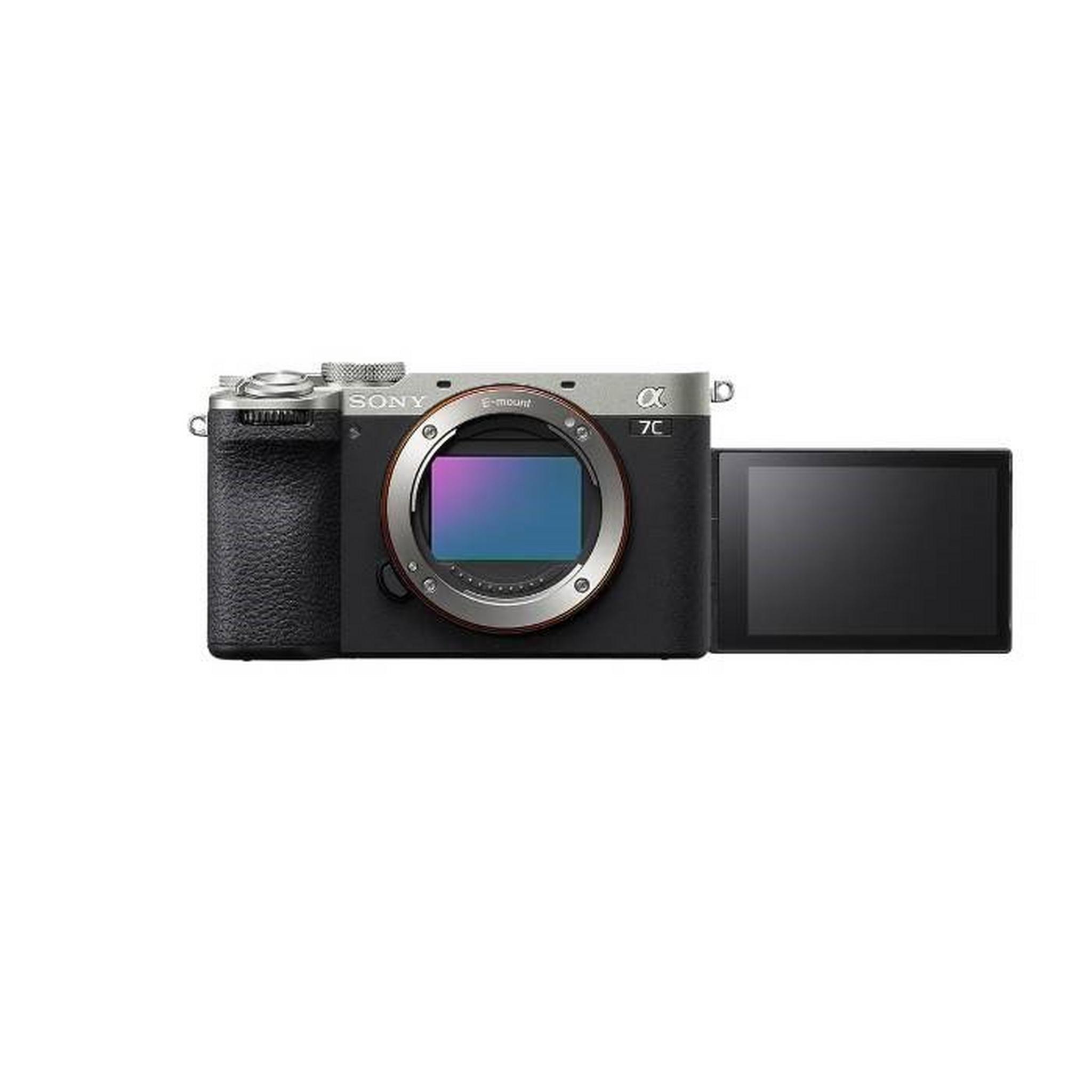 Sony Alpha 7C II Mirrorless Camera (Body Only) – Silver