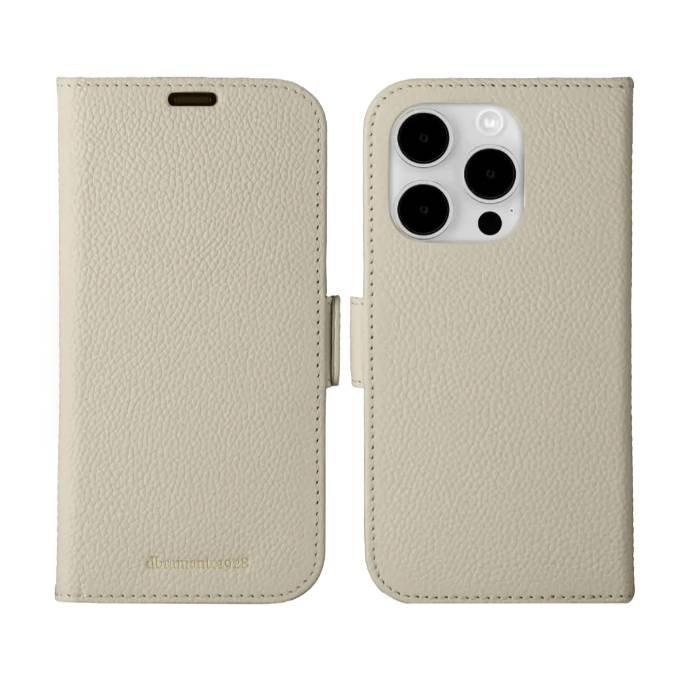 غطاء حماية نيويوورك لهاتف ايفون 15 برو ماكس من ديبرامانتيه 1928، NY67SADU5696 – بيج رملي