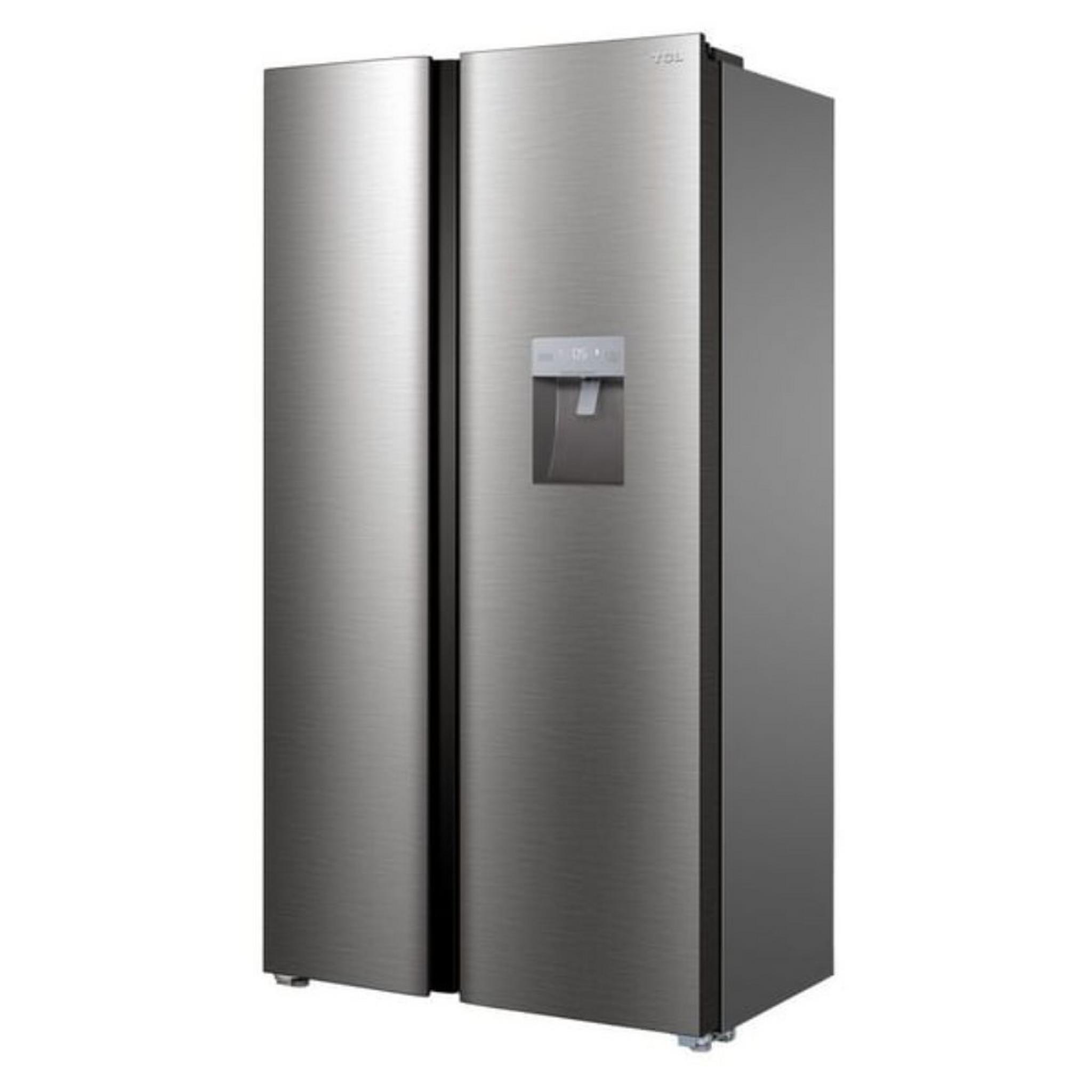 TCL Side by Side Refrigerator, 28 CFT, 790 Liters Capacity, P790SBSNWD – Inox