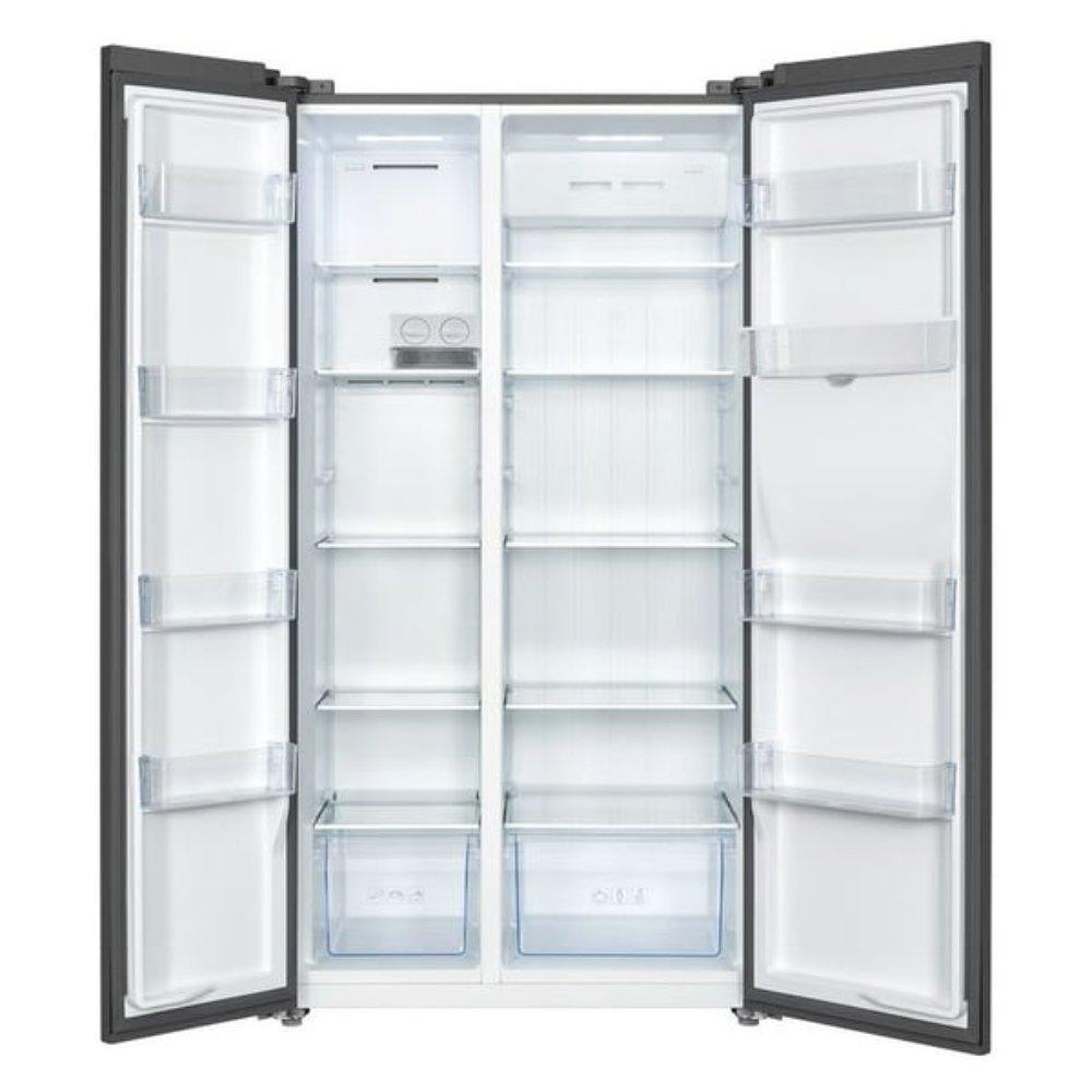 TCL Side by Side Refrigerator/ Freezer, 21.4CFT, 607 Liters Capacity, P790SBSNWD - Inox