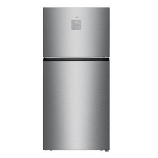 Buy Tcl refrigerator top freezer, 25 cft, 700 liters capacity, p700tmn – inox in Kuwait