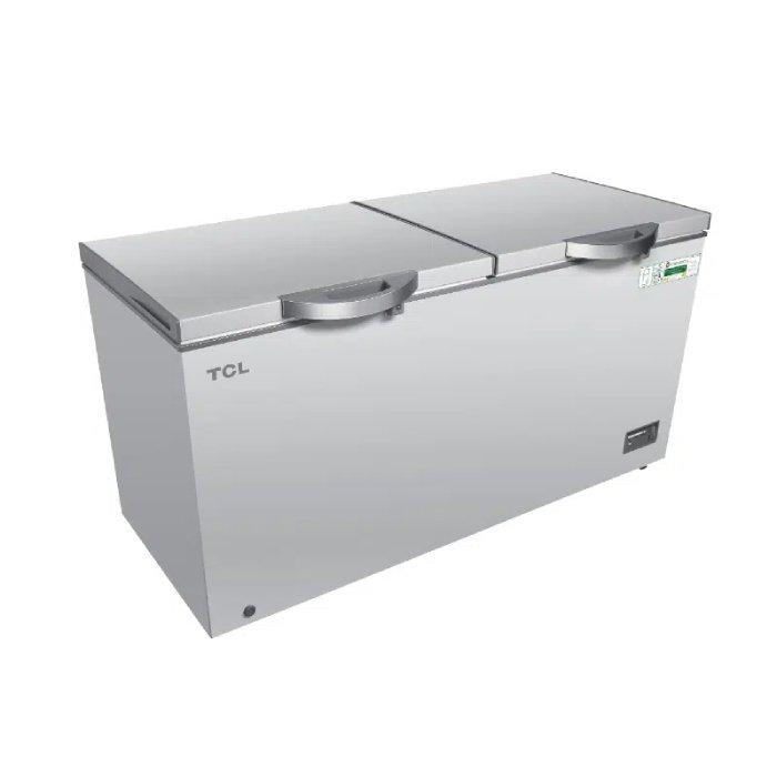 TCL Chest Freezer, 32.5CFT, 920 Liters Capacity, F920CFSL â€“ Silver