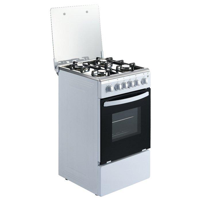 Wansa 50x50cm Gas Cooker, 514 in White Color Xcite Kuwait