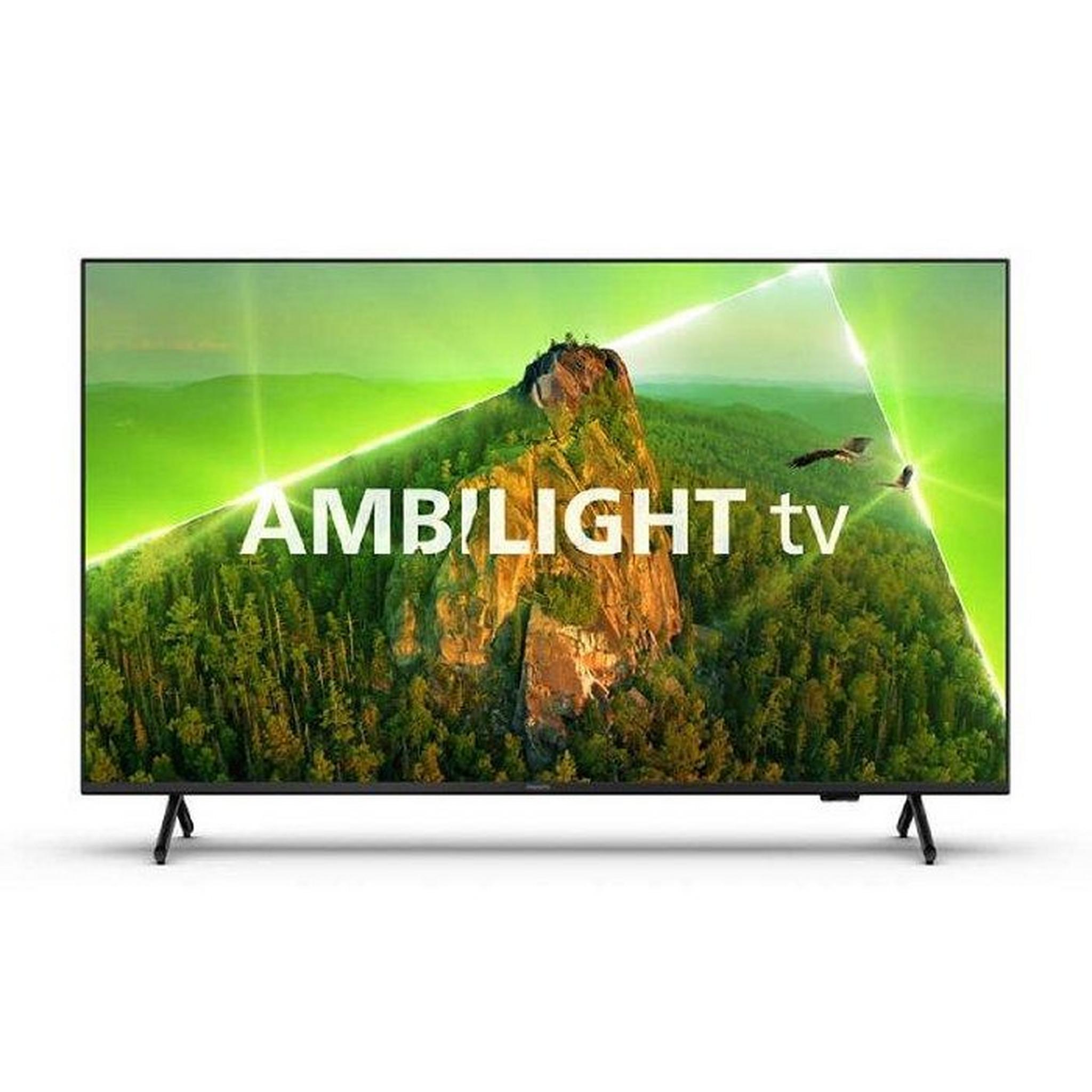 PHILIPS 50-inch 4K UHD LED Ambilight Smart Android TV, 50PUT7908/56 – Black