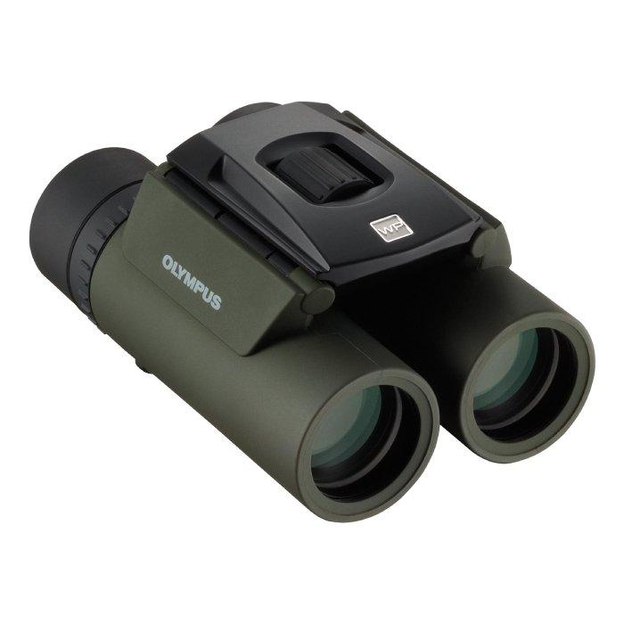 Olympus 8x25 Waterproof Binocular, 8x25 WP II – Green