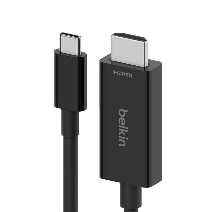 Belkin USB-C To HDMI 2.1, 2M Cable - Black| Xcite Kuwait