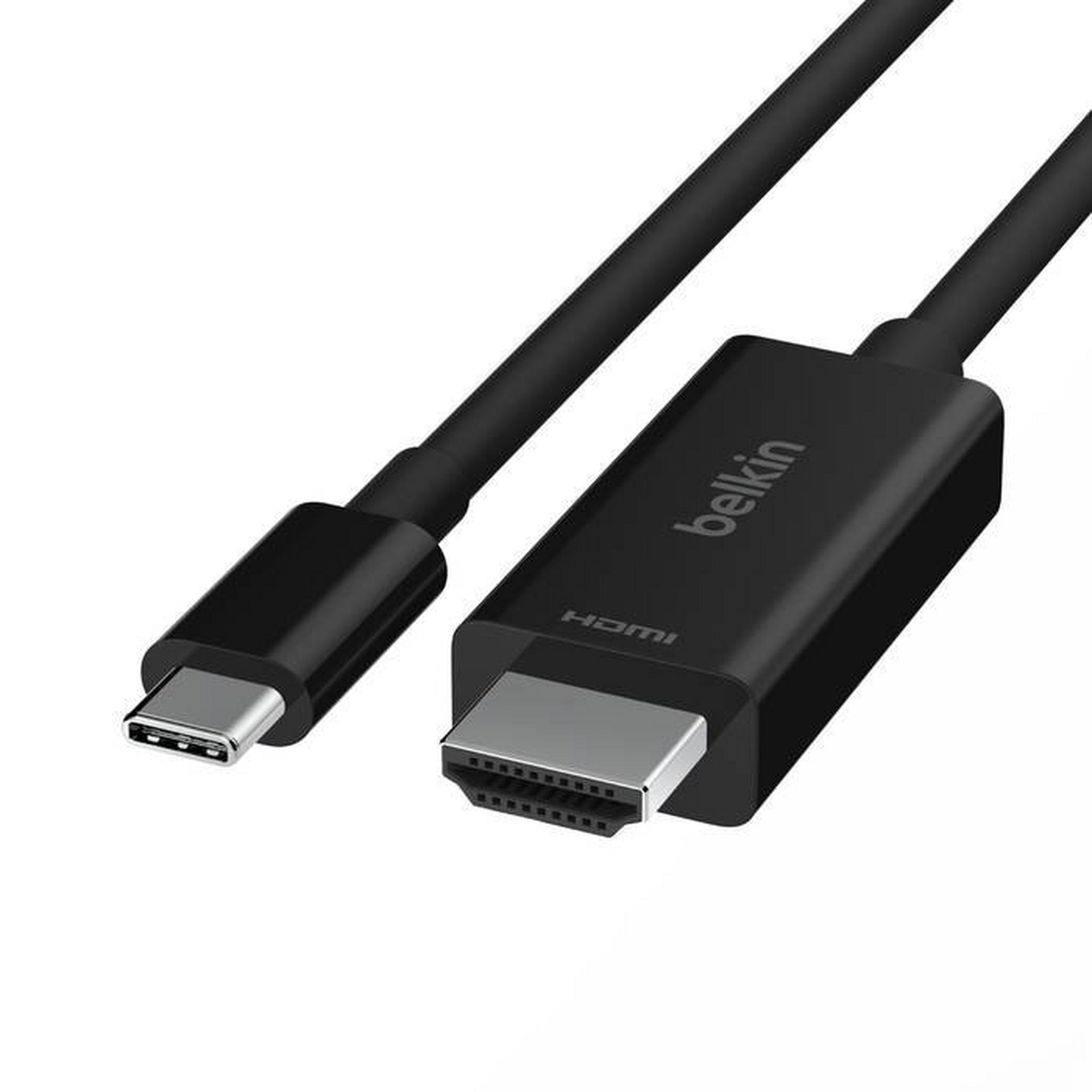 Belkin USB-C to HDMI 2.1, 2M Cable - Black