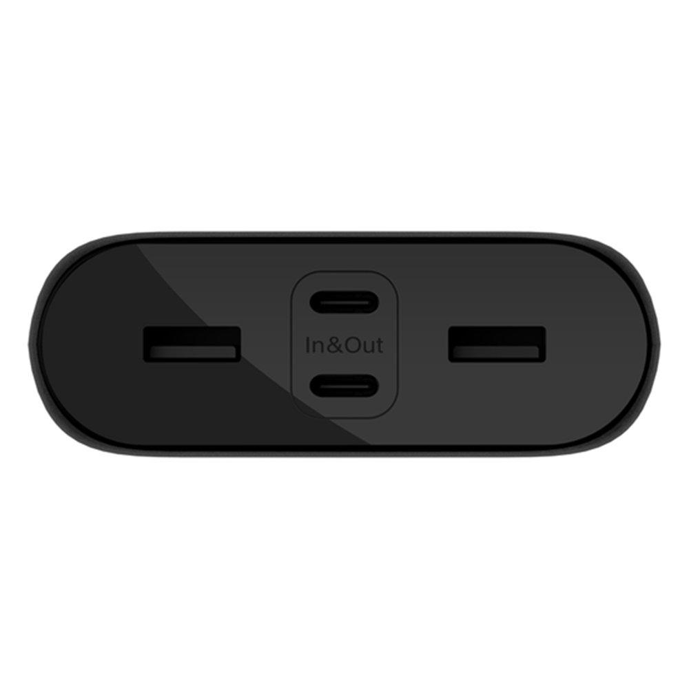 Belkin BoostCharge 4-Port USB-C PD Power Bank, 32W, BPB016BTBK - Black