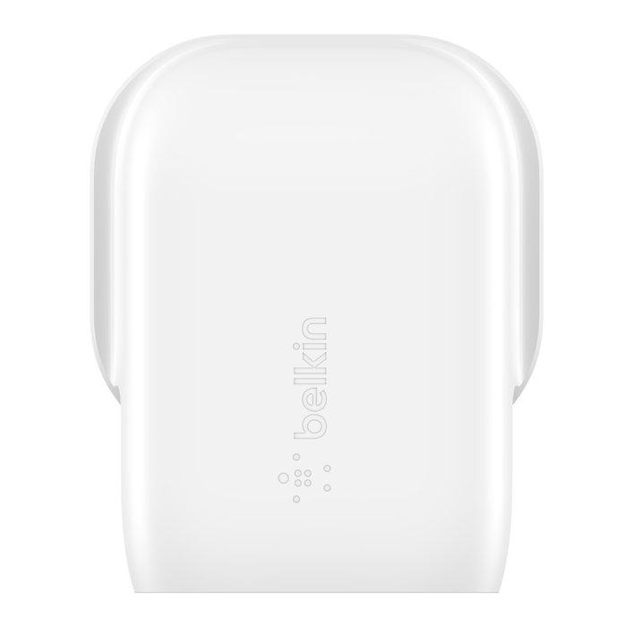 Belkin USB-C PD 3.0 PPS Wall Charger 30W + USB-C to USB-C Cable, WCA005MY1MWH-B6 – White