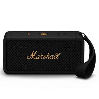Buy Marshall middleton bluetooth portable speaker – black/brass in Kuwait
