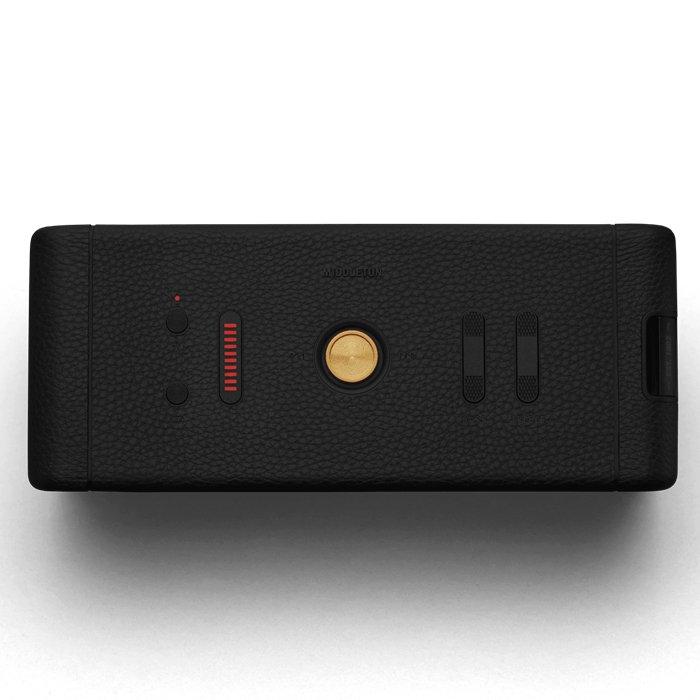 Marshall Middleton Bluetooth Portable Speaker – Black/Brass