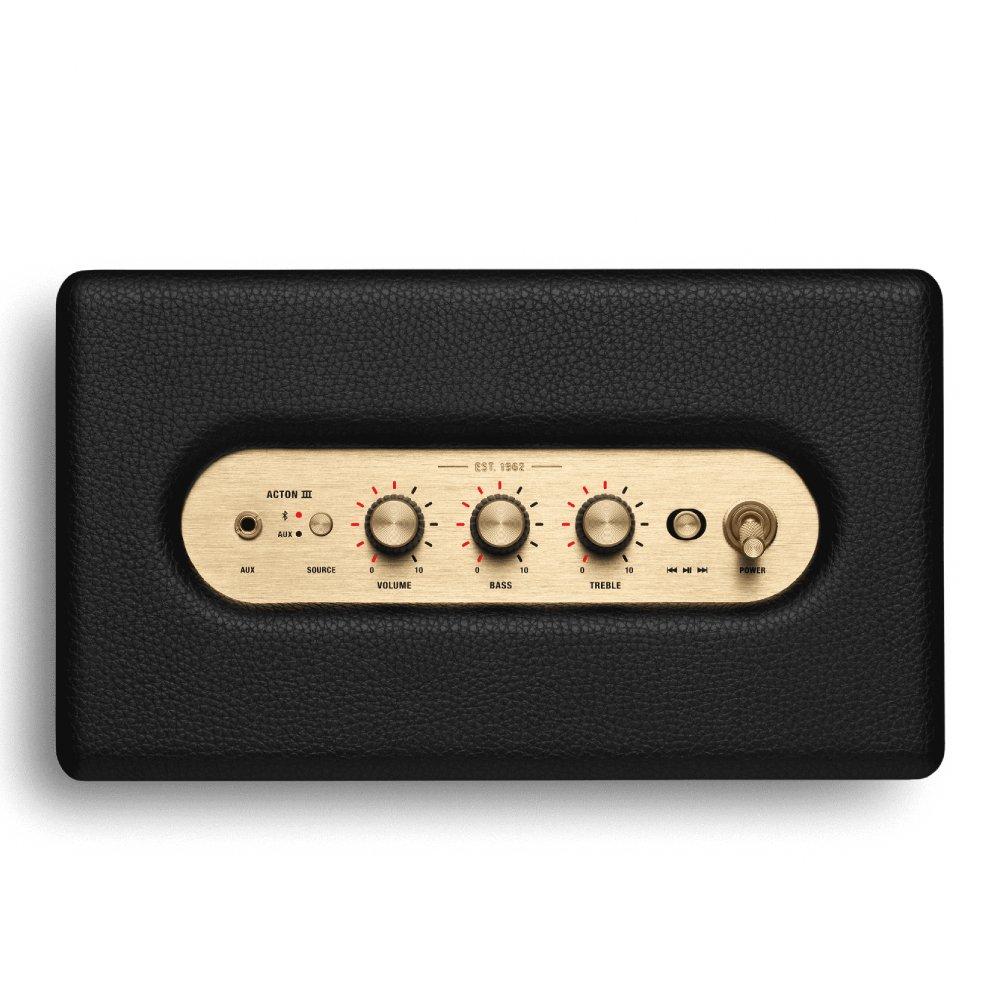 Marshall Acton III Bluetooth Speaker - Black