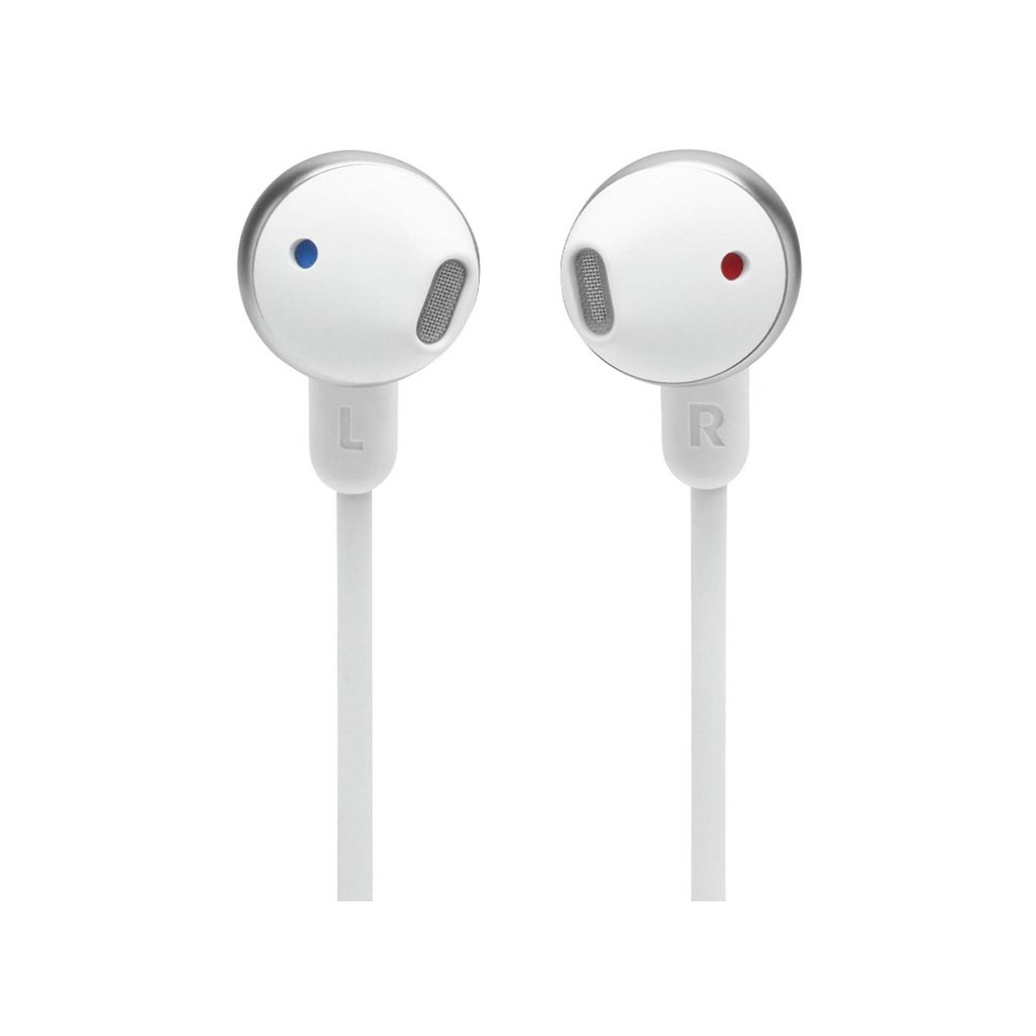 JBL TUNE 125 Wired In-Ear Earphones, Bluetooth, JBLT215BTWHT – White