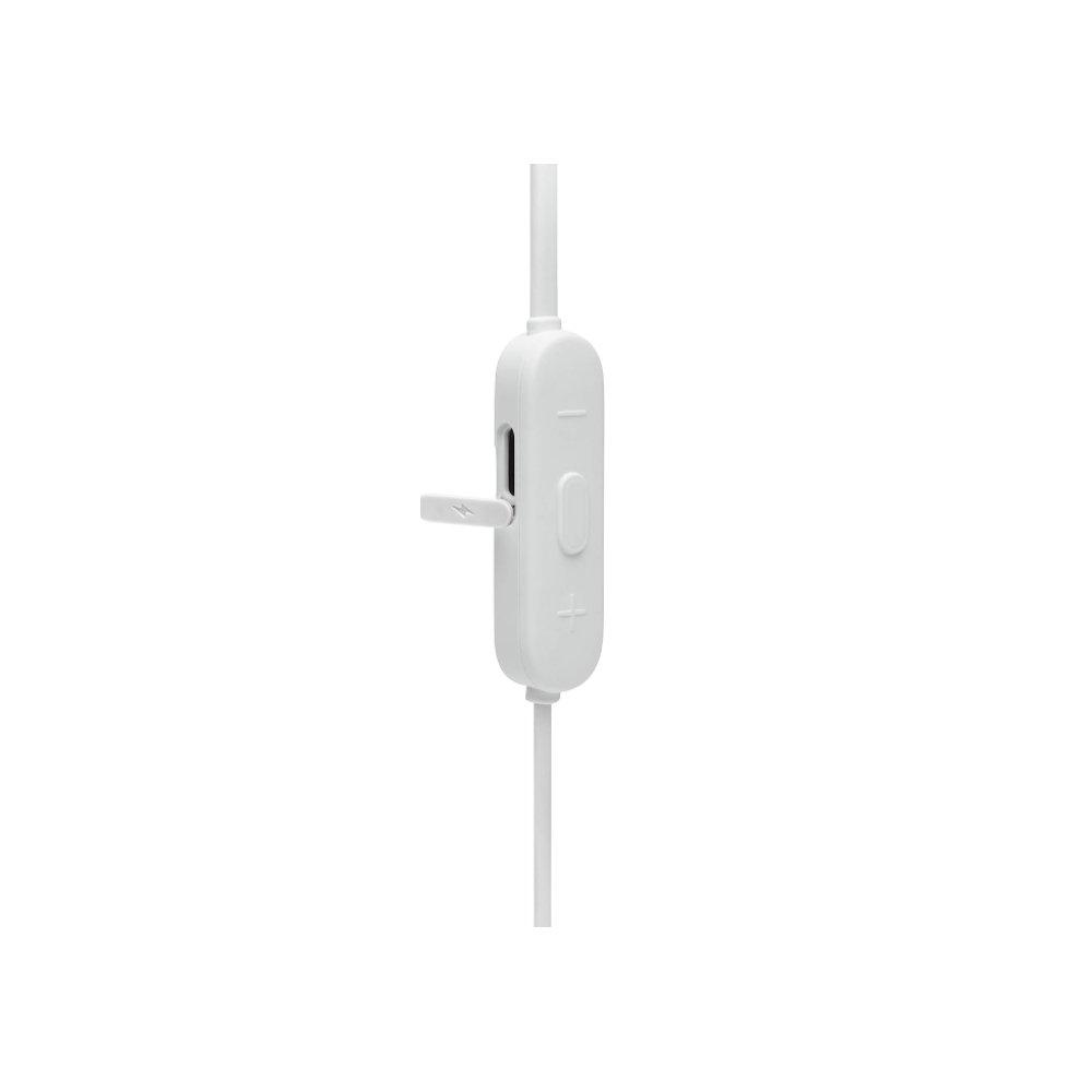 JBL TUNE 125 Wired In-Ear Earphones, Bluetooth, JBLT215BTWHT – White