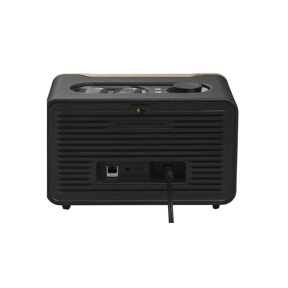 مكبر صوت اوثينتيك 200 سمارت هوم من جي بي ال، اتصال واي فاي وبلوتوث، JBLAUTH200BLKUK – اسود