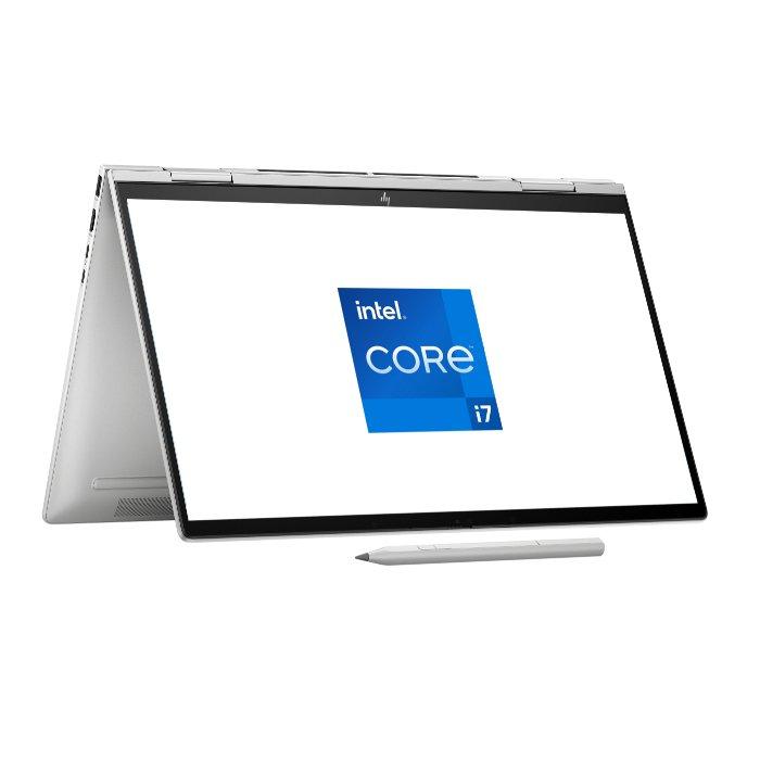 HP Envy x360 2-in-1 Laptop, Intel Core i7-1355U, 16 GB RAM, 1 TB SSD, 15.6-Inches, Nvidia GeForce RTX 3050 4GB Graphics, Windows 11 Home, 15-fe0007ne – Natural silver