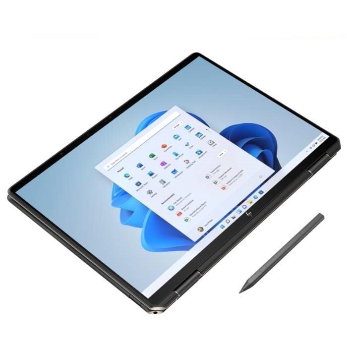 HP Laptop, Intel core i7, 1TB SSD, 16GB RAM, 13.5-inch, Intel Graphics Iris X, Windows 11, 14-EF0017NE - Black