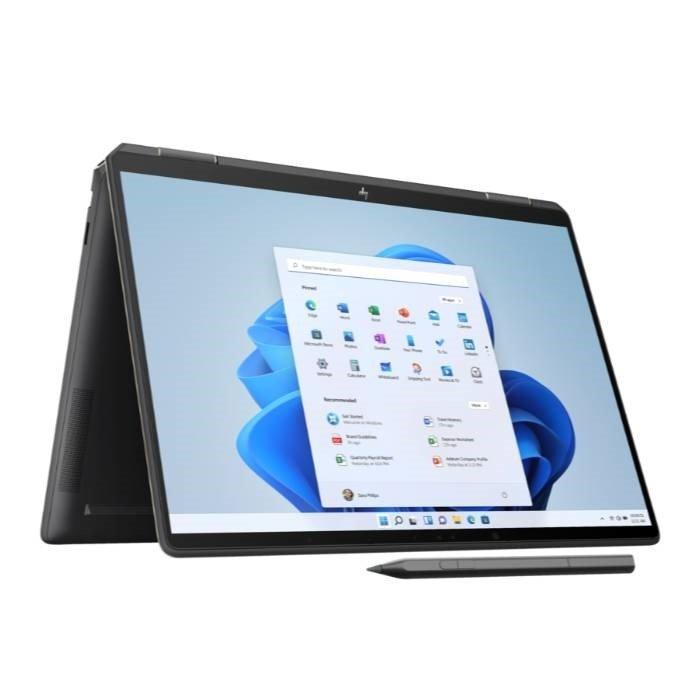 HP Laptop, Intel core i7, 1TB SSD, 16GB RAM, 13.5-inch, Intel Graphics Iris X, Windows 11, 14-EF0017NE - Black