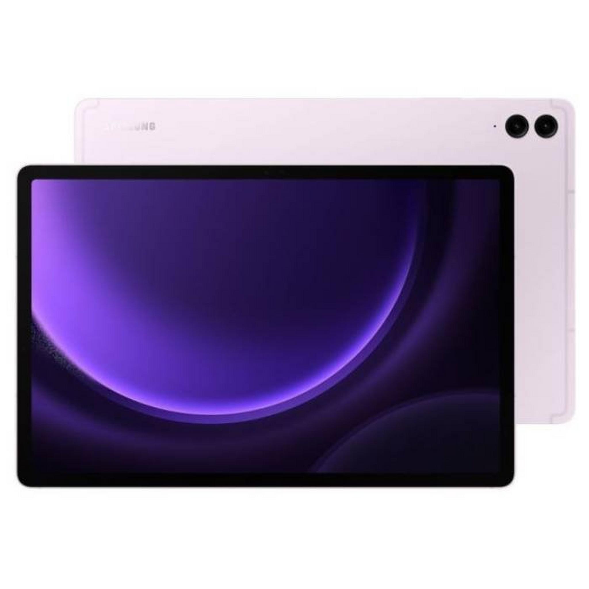 Samsung TAB S9 FE+ Tablet, 12.4-inch, 12GB RAM, 256GB, SM-X610NLIEMEA – Lavender
