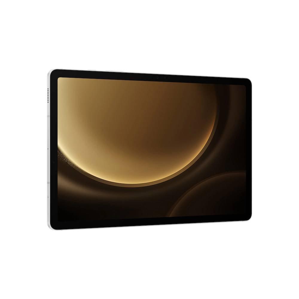 تابلت تاب اس 9 اف اي بلس من سامسونج، مقاس 12.4 بوصة، رام 8 جيجابايت، 128 جيجابايت، اتصال 5 جي، SM-X616BZSAMEA– فضي