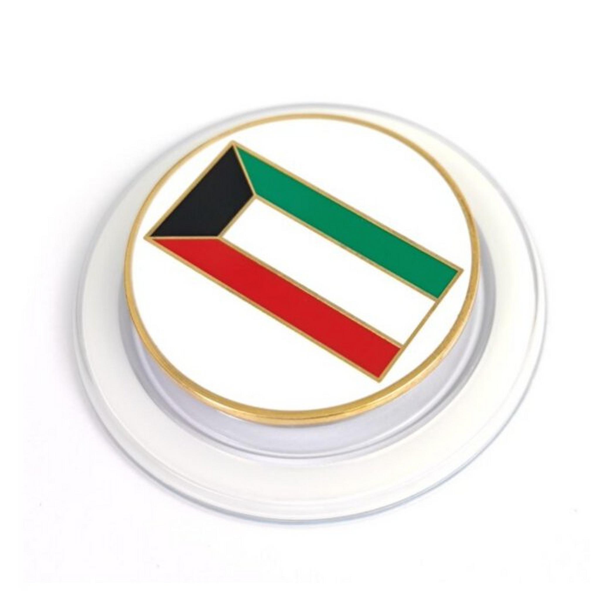 EQ Oil Dripping Phone Grip Kuwaiti Flag, EQ-OD-GRIP