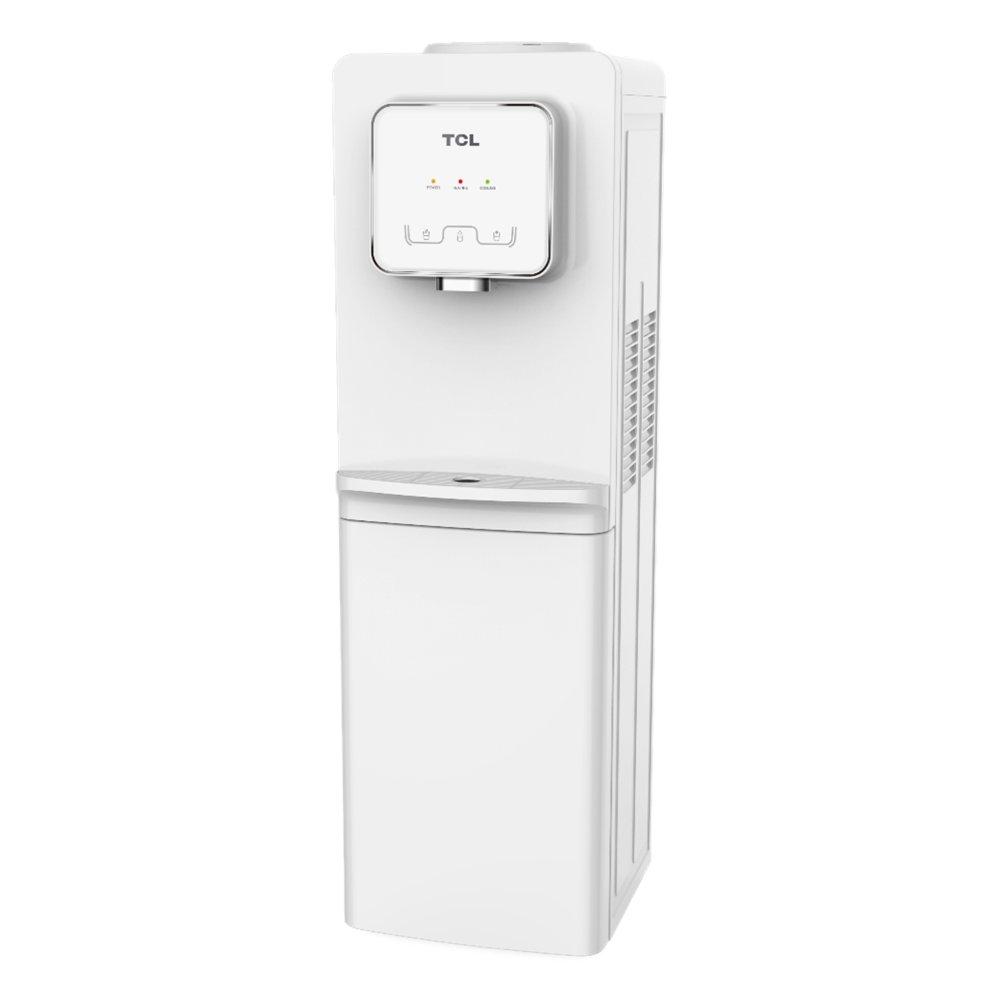 Buy Tcl water dispenser 1 taps with fridge (ty-lwyr87b/c/b) white in Kuwait