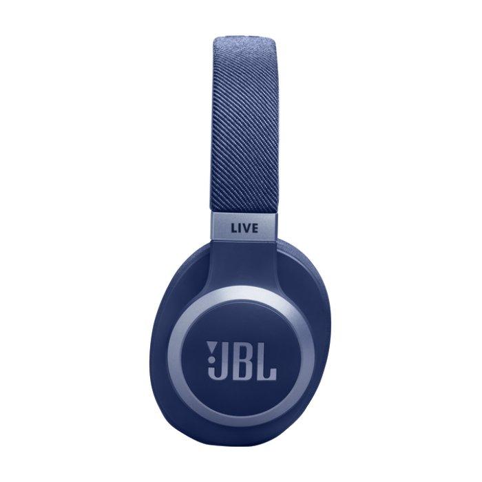 JBL Live 770NC Wireless On-Ear Headphones with True Adaptive Noise Cancelling, JBLLIVE770NCBLU – Blue